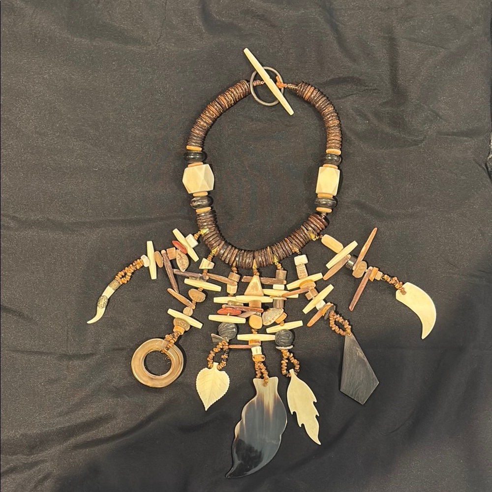 Bohemian Multi-Color Statement Necklace